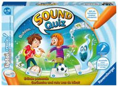 tiptoi® CREATE "Sound-Quiz" / Spiel von Ravensburger ab 6 Jahren / Kreativer Rate- und Spielspaß mit Aufnahmefunktion