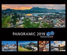 Cal. Tischkalender Panoramic Switzerland Ft. 15,5x12,5 2019